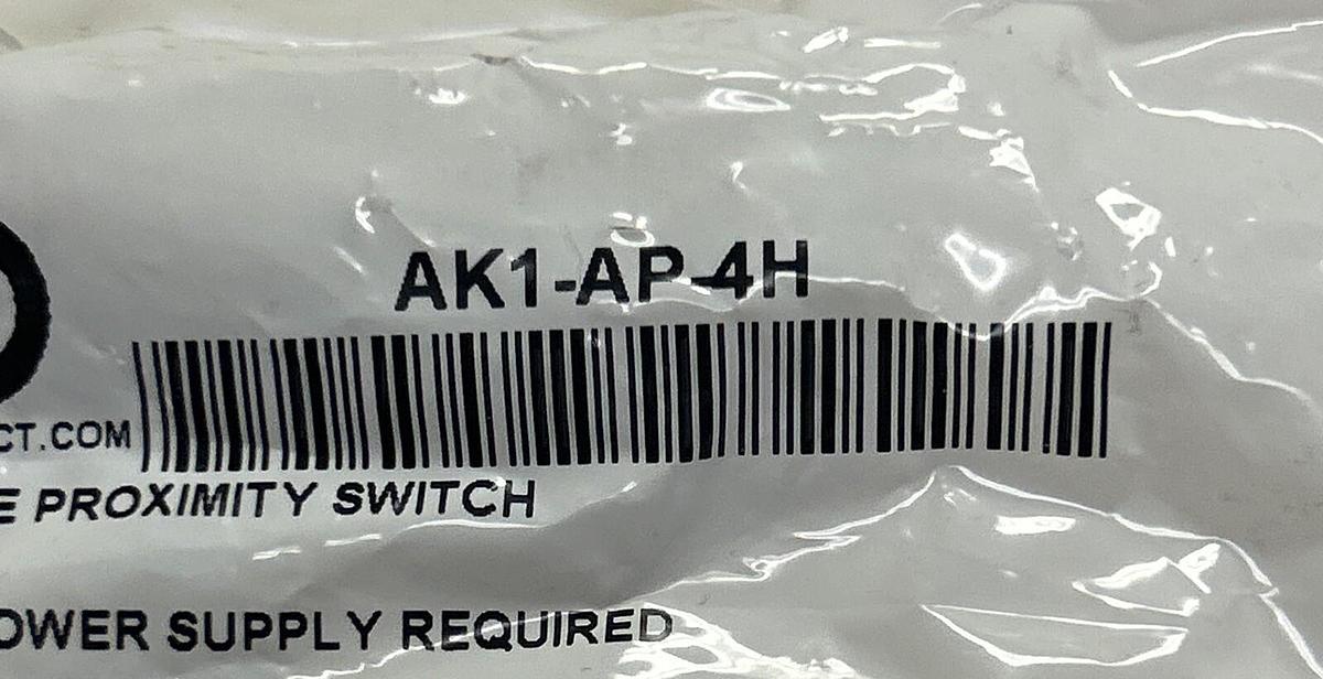 Used AUTOMATION DIRECT,AK1-AP-4H,INDUCTIVE PROXIMITY SENSOR NEW