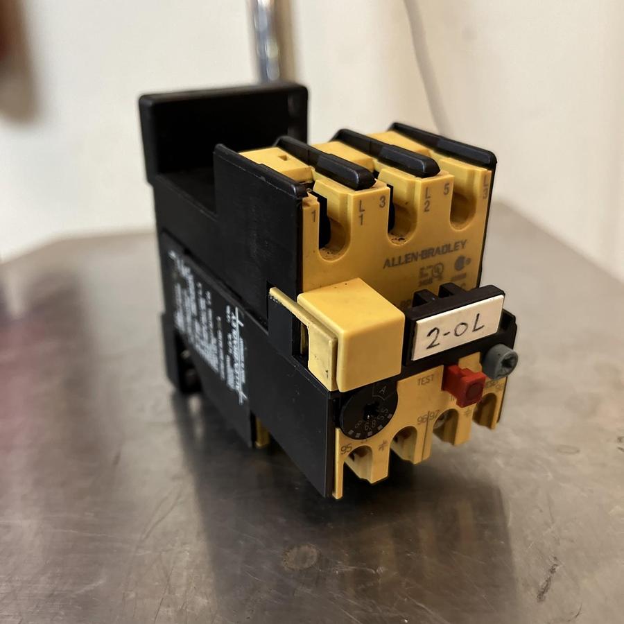Used ALLEN BRADLEY,193-BSB-80,SER B OVERLOAD RELAY 5.5-8.0A