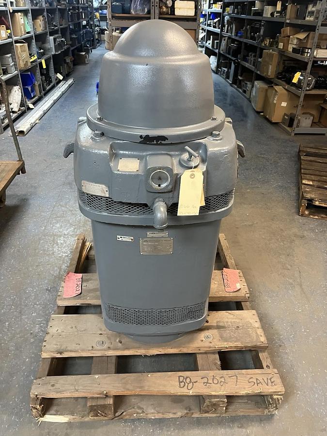 Used US MOTORS,9983A,VERTICAL MOTOR 100HP 1775RPM 404TP