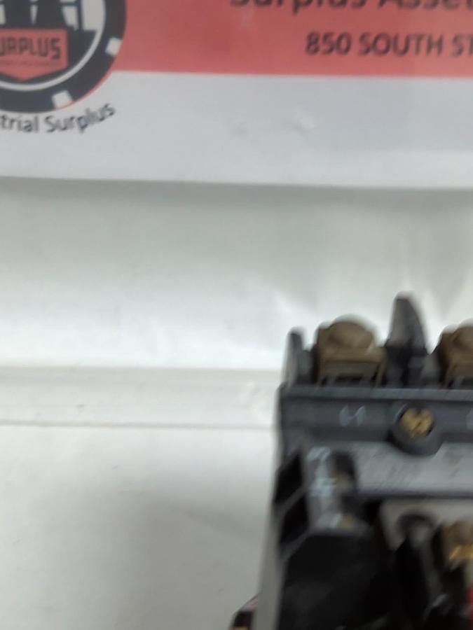 Used ALLEN BRADLEY,509-AOD,SERIES B MOTOR STARTER SIZE 0 PRE-OWNED