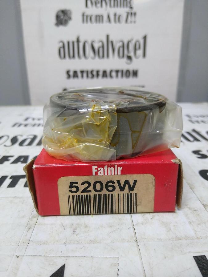 Fafnir,5206W,Double Row Angular Contact Bearing NOS