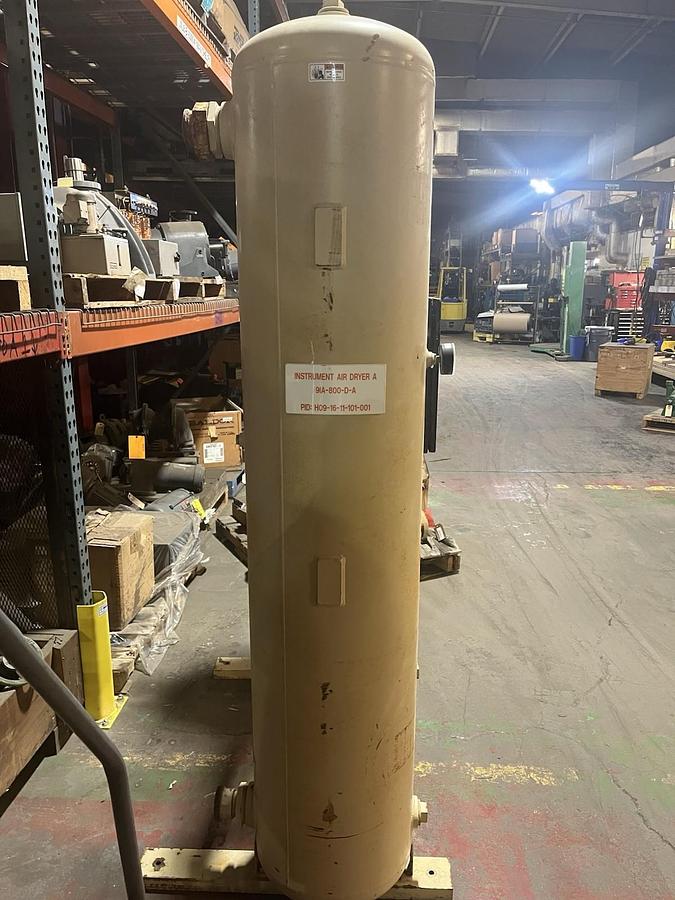 Used INGERSOLL RAND,HL6001HEFA3Z01,DESICCANT DRYER 600CFM NO VALVE ACTUATORS
