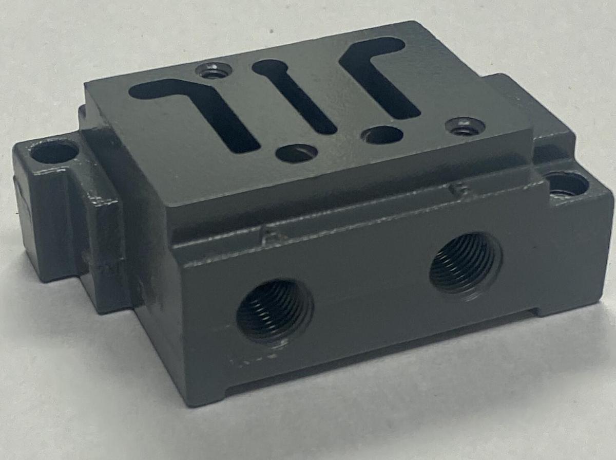 Numatics,103-165,Subbase Individual Solenoid Block NOS