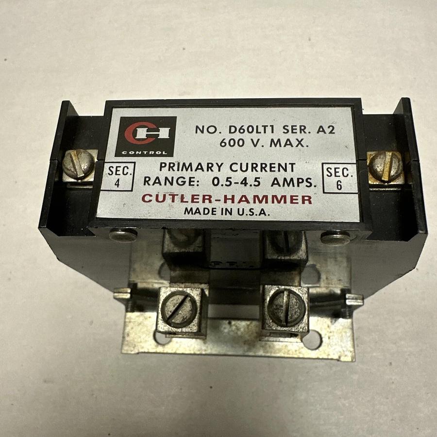 Used Cutler Hammer,D60LT1,Current Transformer