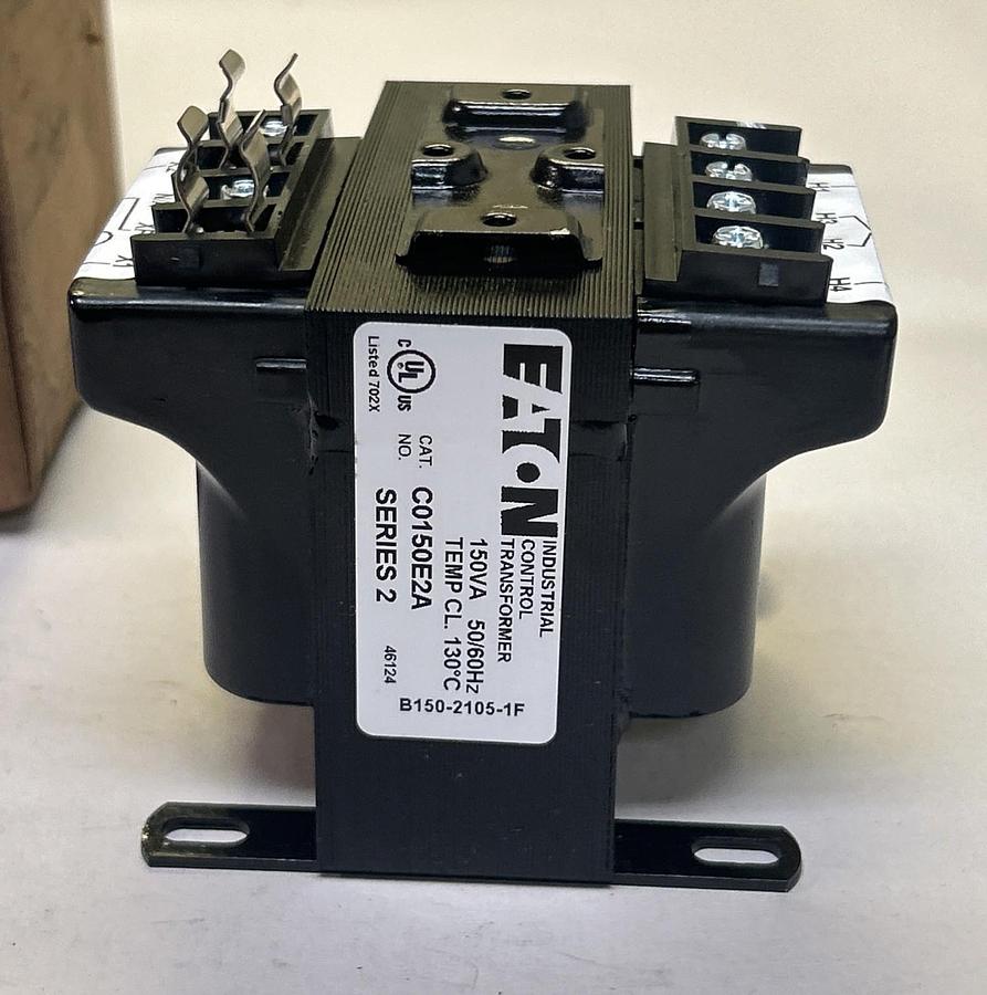 EATON,C0150E2A,INDUSTRIAL CONTROL TRANSFORMER 150VA 230X460V PRI 115V SEC NOS