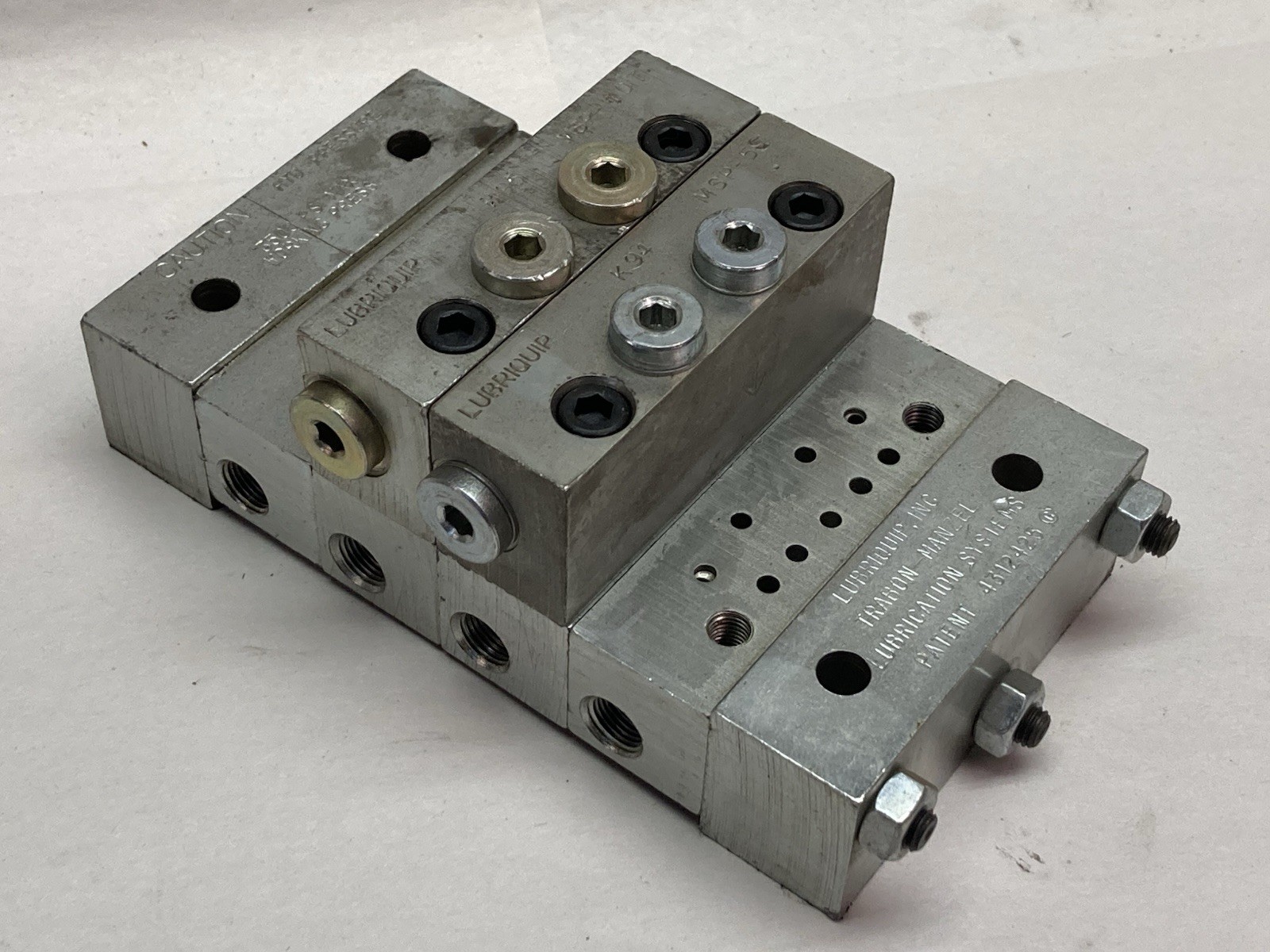 Used Lubriquip,4312425,Block Valve Manifold MSP-10T MSP-5T 3500 PSI Max
