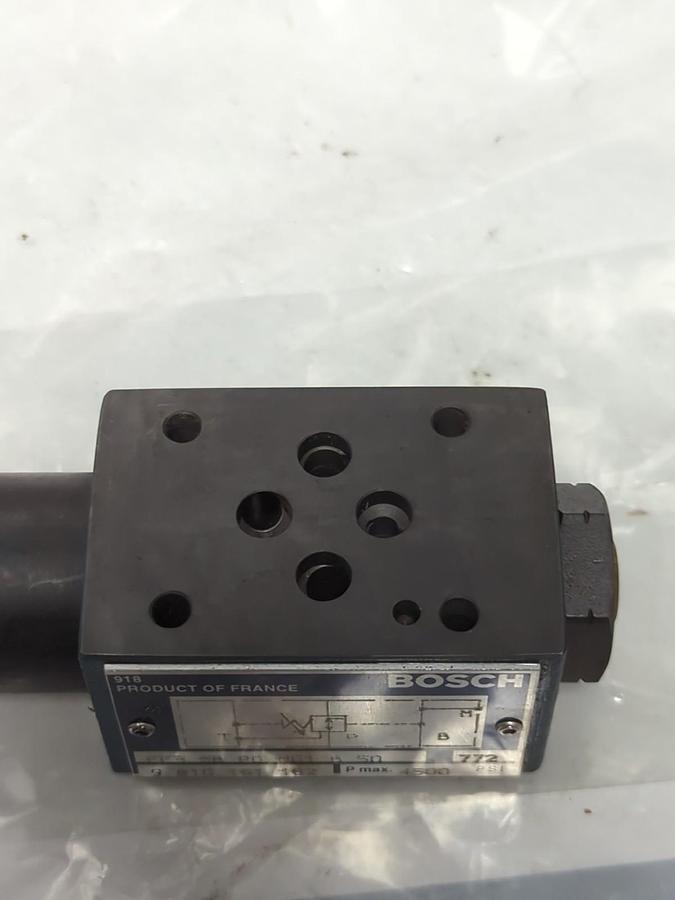 Used BOSCH,FE3SBPDM01B50,PRESSURE RELIEF VALVE 4500PSI PRE-OWNED