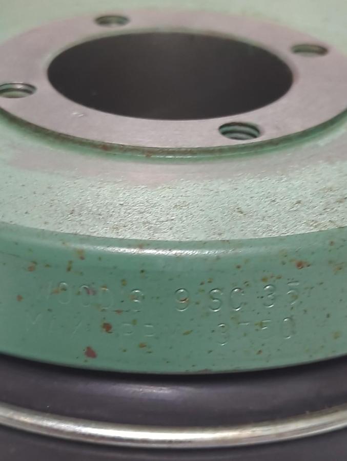 Used WOOD"S,9 SC 35,FLANGE COUPLING SURE-FLEX SLEEVE SET PRE-OWNED