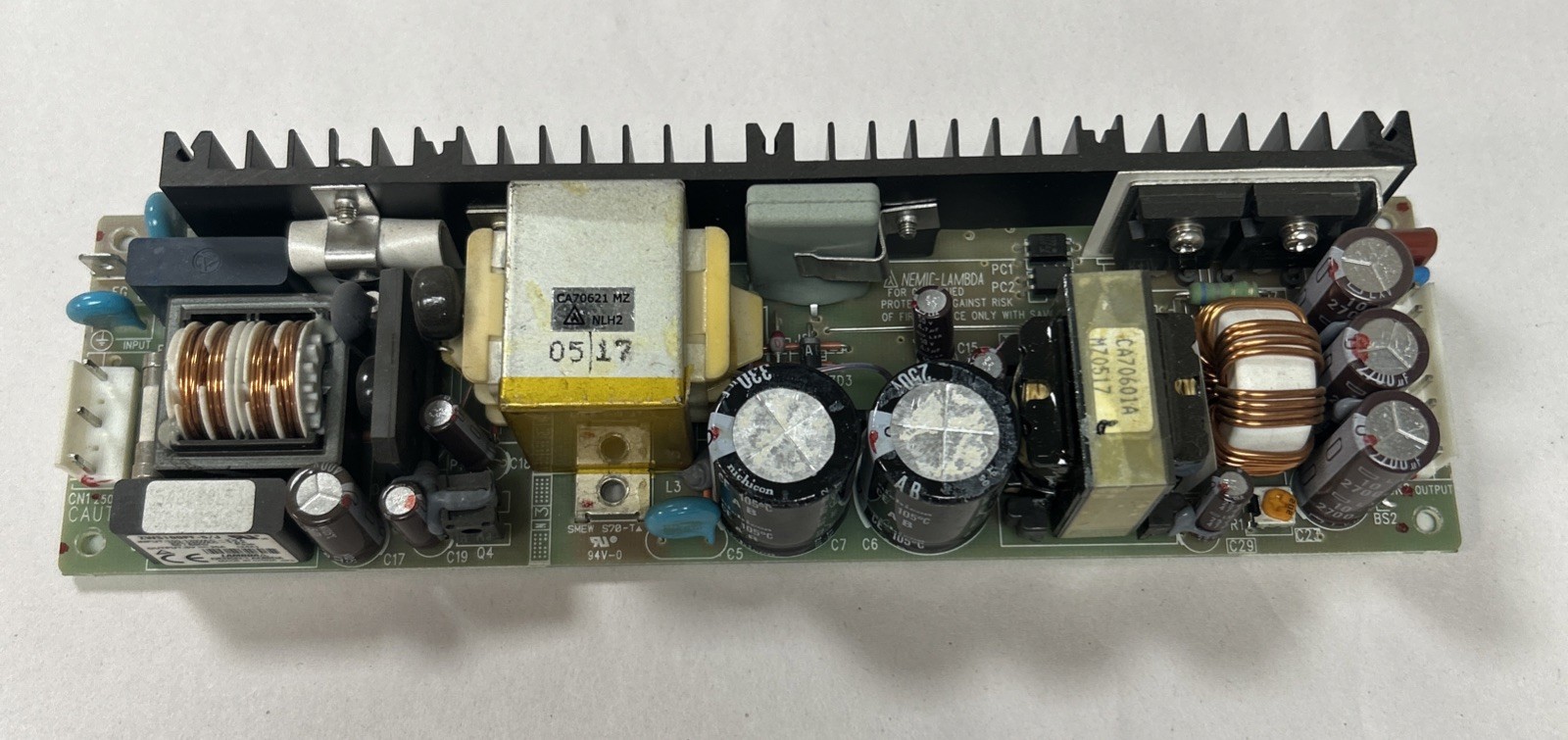 Used NEMIC-LAMBDA,CCB006D,POWER SUPPLY BOARD