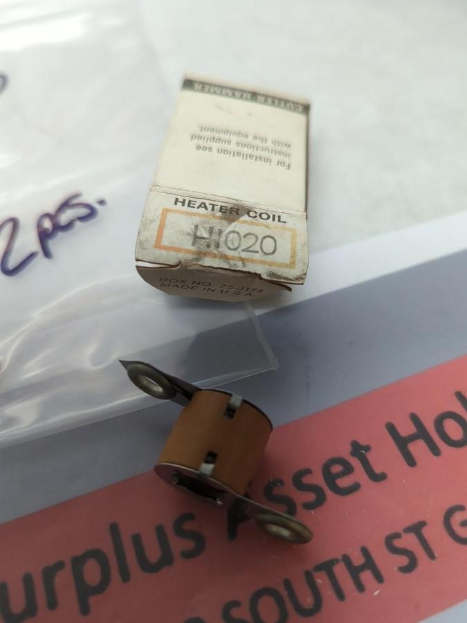 CUTLER-HAMMER,H1020,OVERLOAD HEATER ELEMENT LOT OF 2 NOS