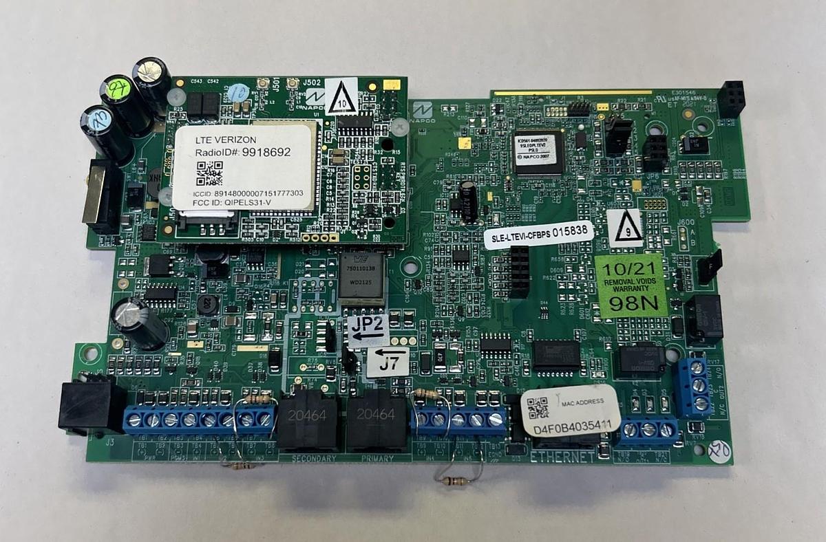 Used NAPCO,PC08517B1,CIRCUIT BOARD