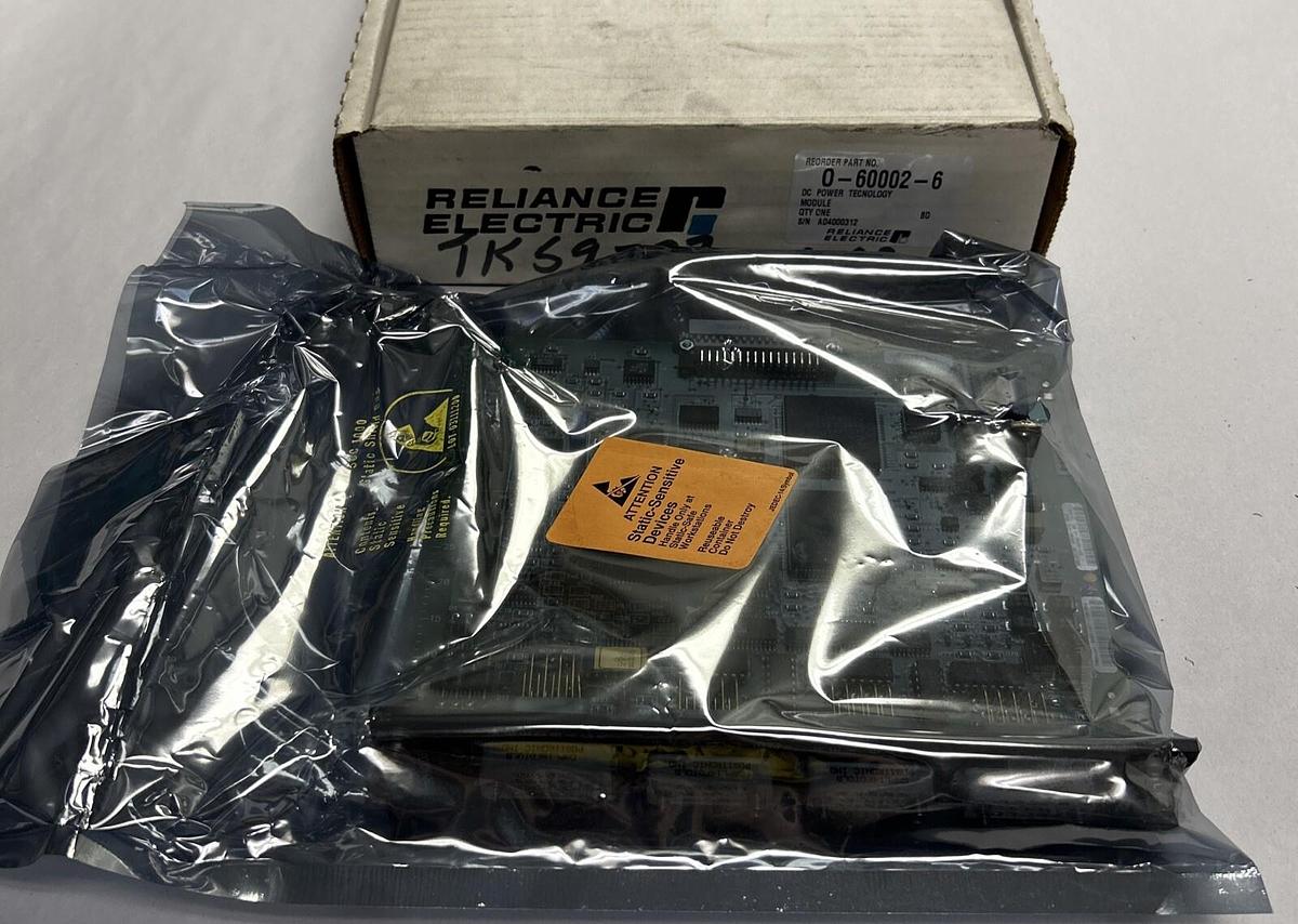 Used RELIANCE,0-60002-6,DC POWER TECHNOLOGY MODULE NOS