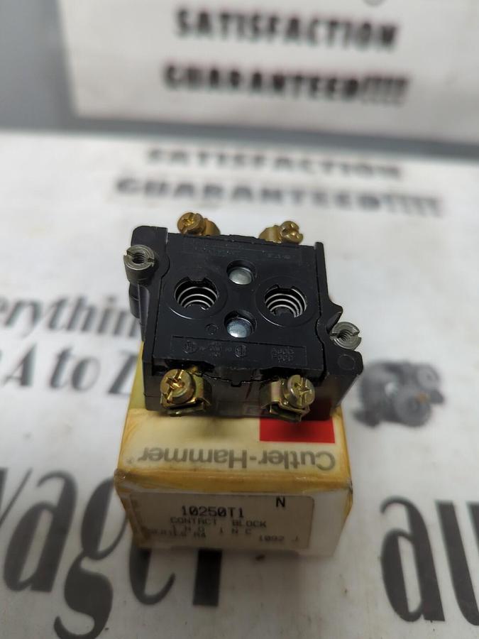 CUTLER-HAMMER,10250T1,SERIES-R4 CONTACT BLOCK NOS