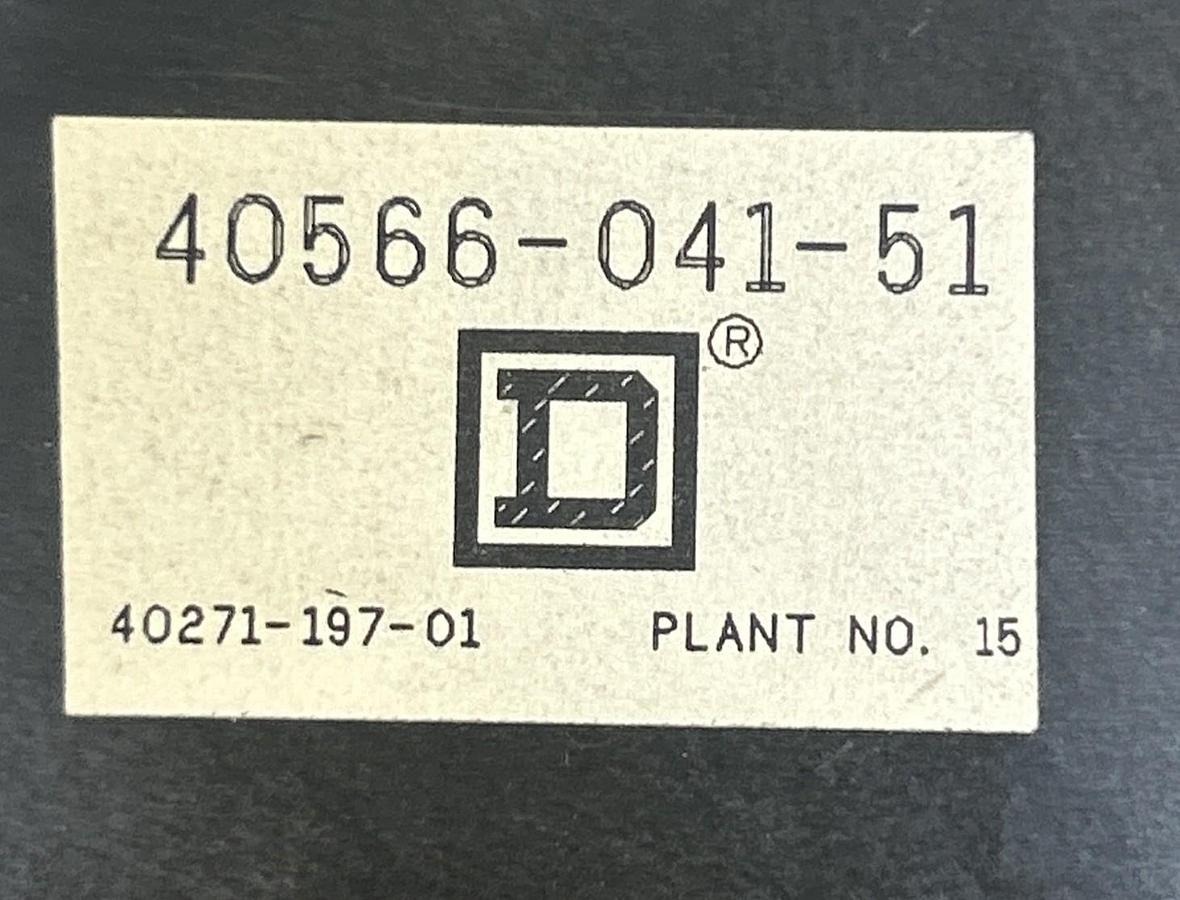 Used SQUARE D,40566-041-51,FUSE HOLDER LOT OF 2