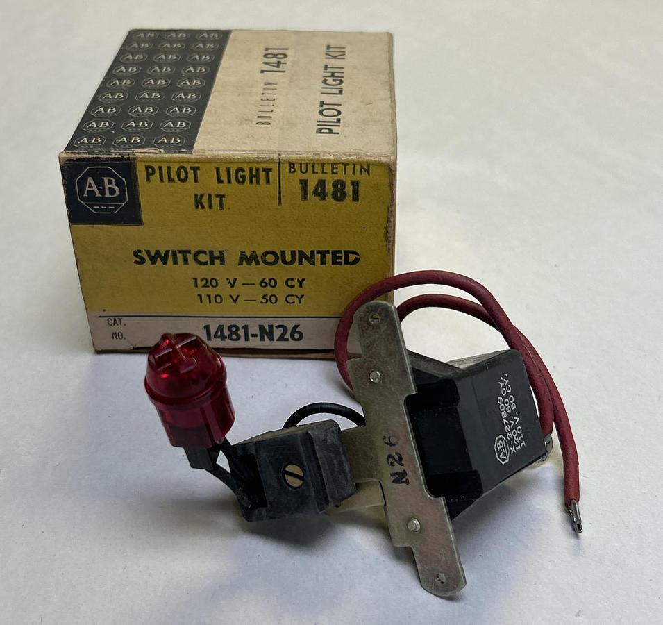 ALLEN BRADLEY,1481-N26,PILOT LIGHT KIT NOS