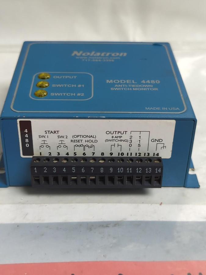 Used NOLATRON,4480,ANTI-TIEDOWN SWITCH MONITOR PRE-OWNED