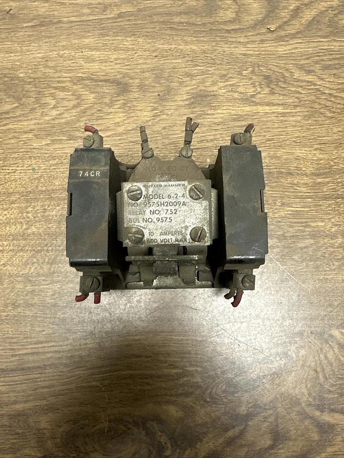 Used Cutler Hammer,9575H2009A,Industrial Control Relay