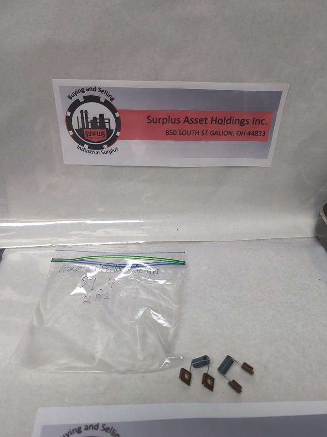 Used JOSLYN CLARK,S1.4,OVERLOAD THERMAL HEATER ELEMENT LOT OF 2 PRE-OWNED