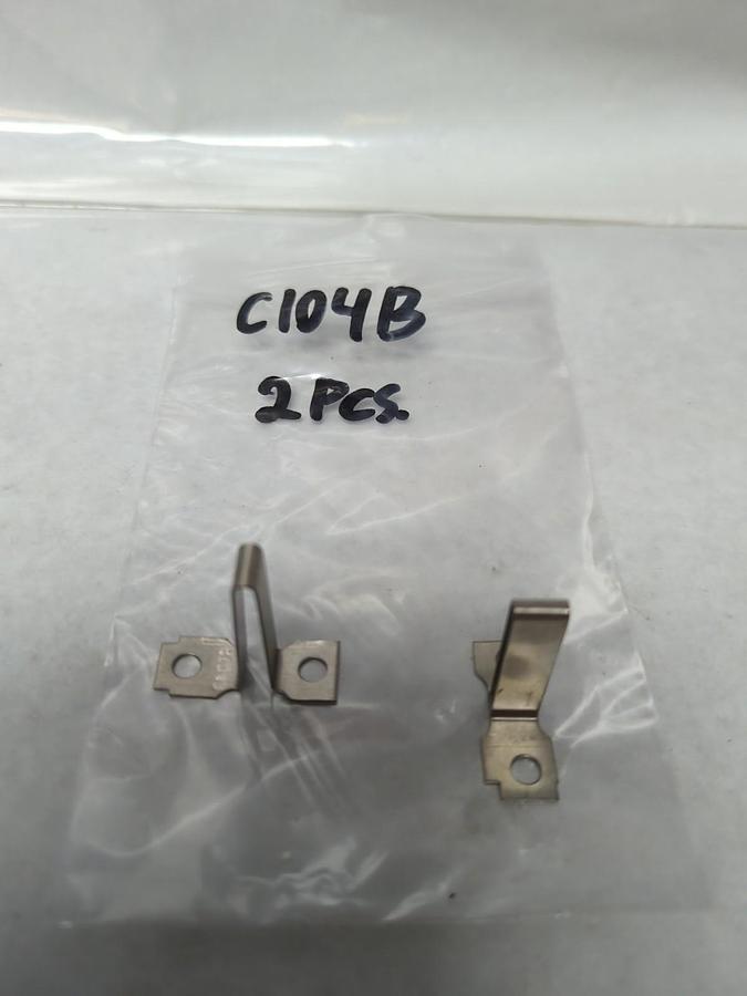 Used GENERAL ELECTRIC,C104B,OVERLOAD HEATER ELEMENT LOT OF 2 PRE-OWNED