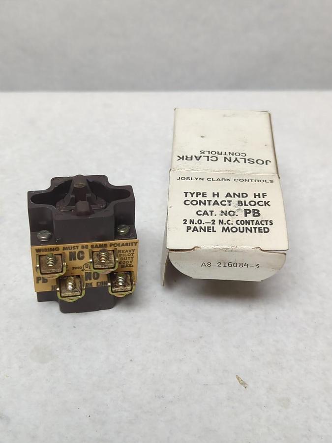 JOSLYN CLARK,PB,CONTACT BLOCK NOS