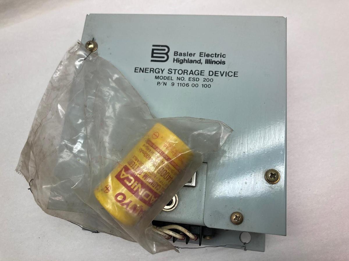 Used Basler Electric,ESD 200,Energy Storage Device