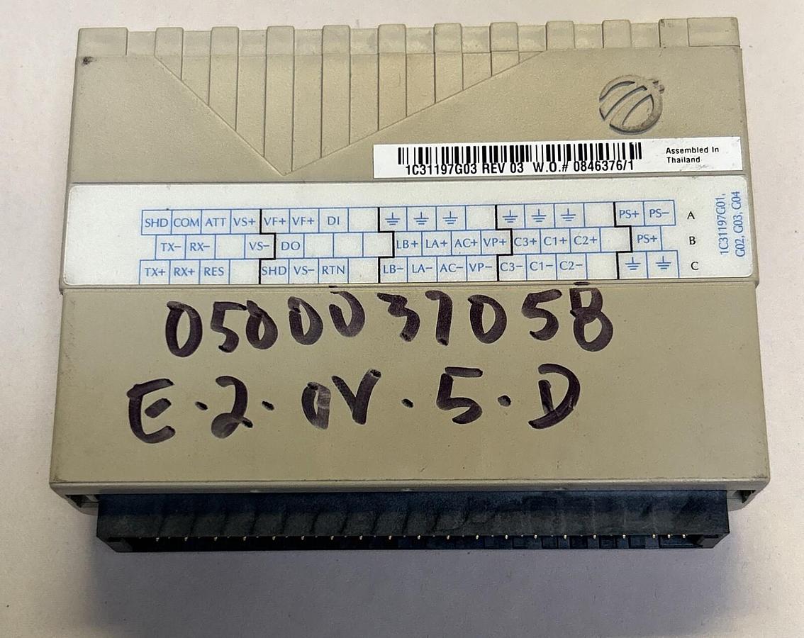 Used OVATION,1C31197G03,VALVE POSITIONER MODULE