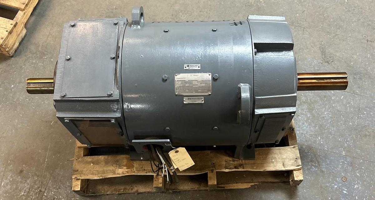 Used GE,5CD194SA954A800,DIRECT CURRENT MOTOR 40HP 850/2200RPM 240V