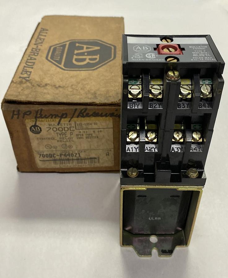 ALLEN BRADLEY,700DC-P440Z1,SER A DC RELAY NOS