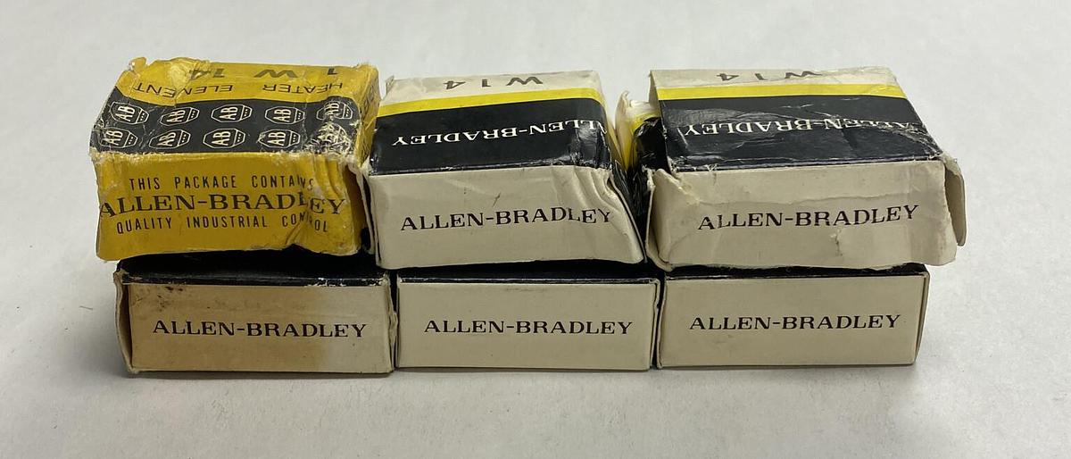 Allen-Bradley,W14,Heater Lot Of 6 New