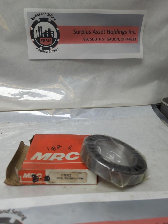 MRC,112KSZZ,RUBBER SEALED DEEP GROOVE BALL BEARING NOS