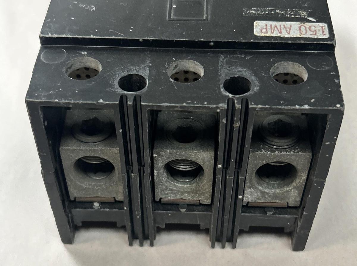 Used SQUARE D,KAL36150,CIRCUIT BREAKER 150A 600V 3P