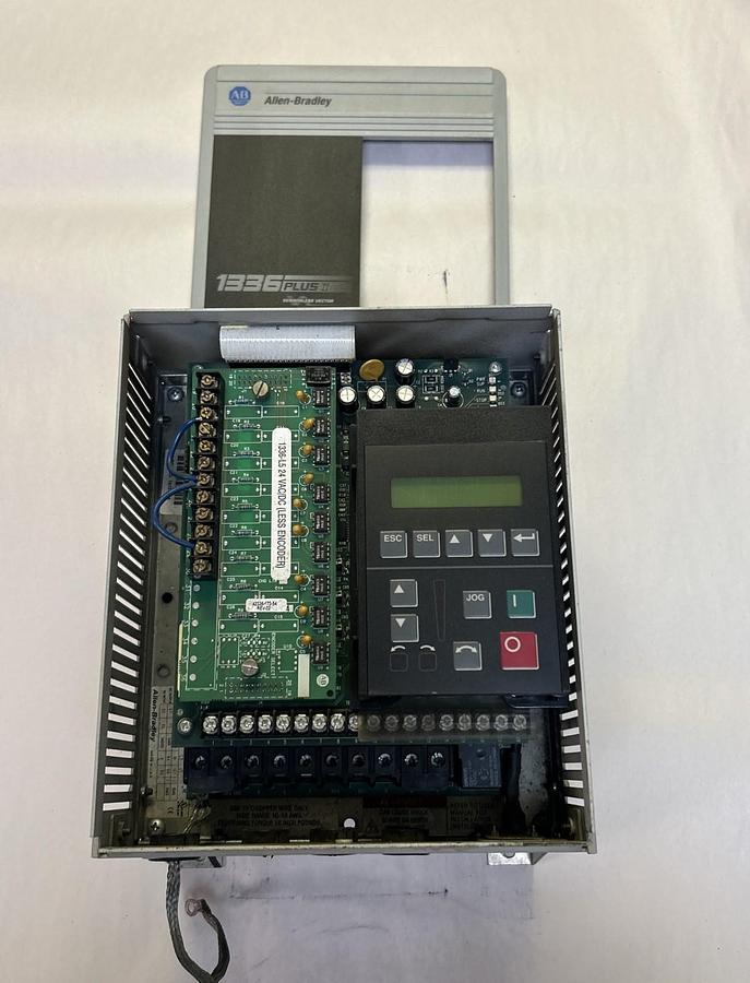 Used ALLEN BRADLEY,1336F-BRF50-AE-EN,ADJUSTABLE FREQUENCY AC DRIVE