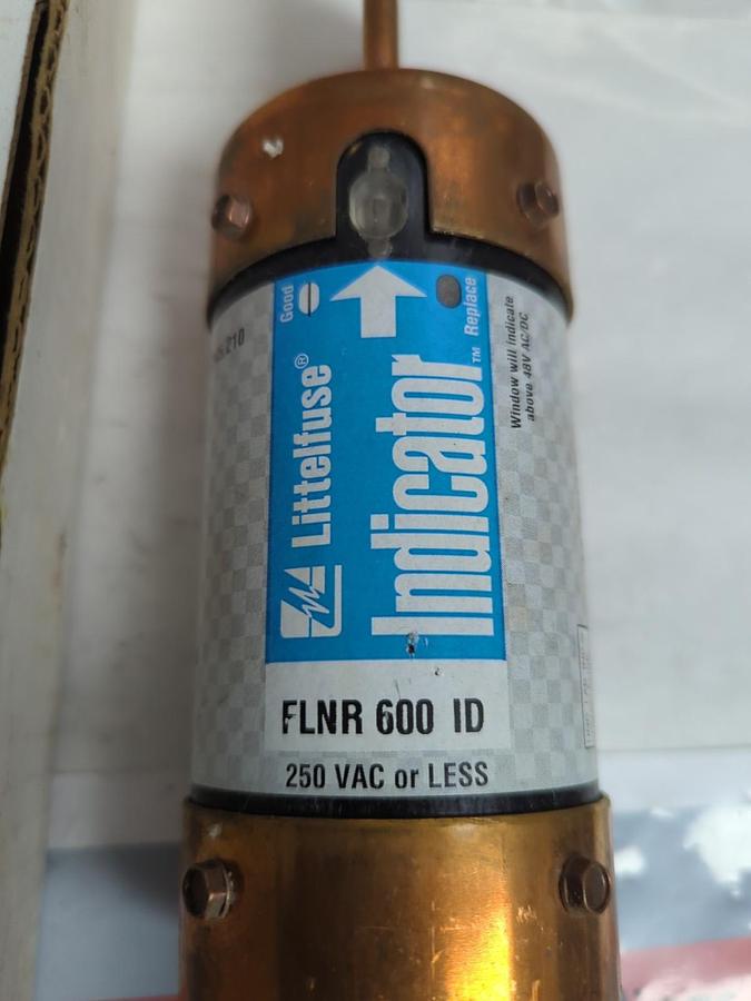 LITTELFUSE,FLNR-600 ID,INDICATOR 600 AMP FUSE NOS