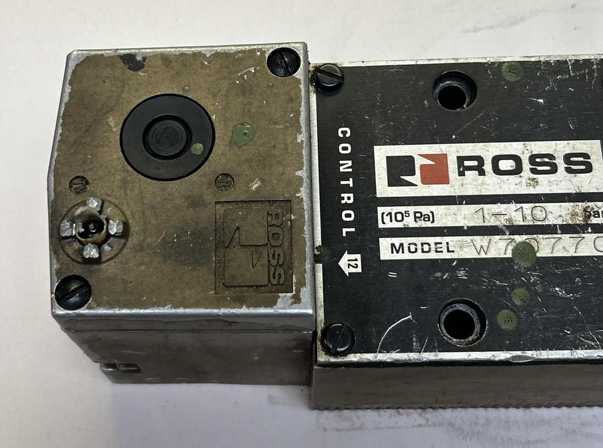 Used ROSS,W7077C4332,SOLENOID VALVE
