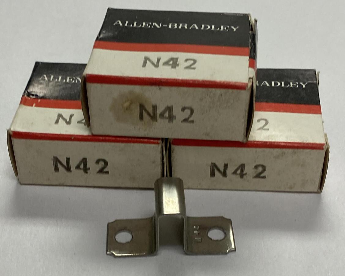 ALLEN BRADLEY,N42,OVERLOAD RELAY HEATER ELEMENT LOT OF 3 NOS