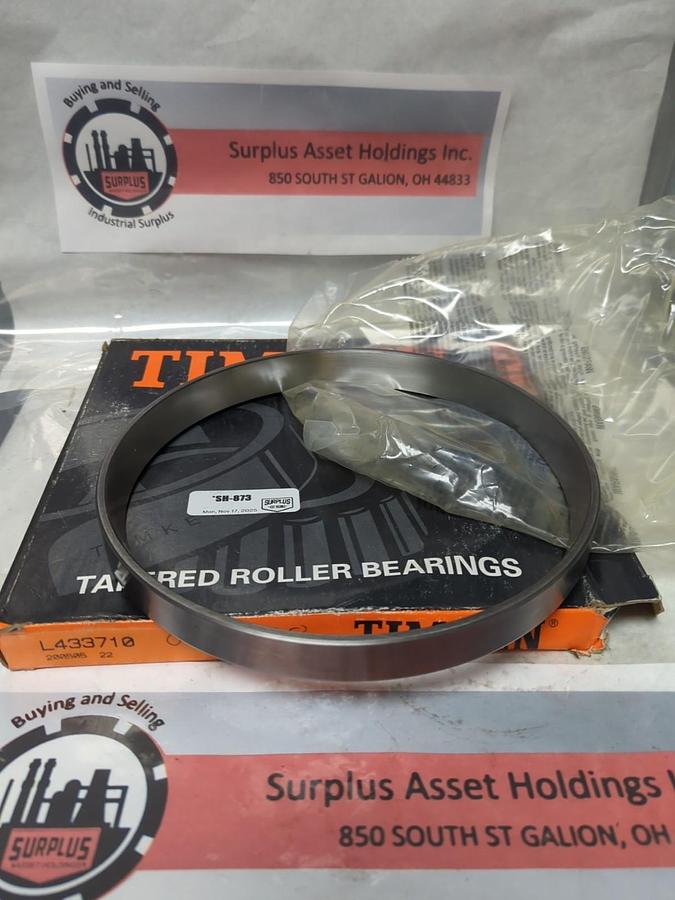 TIMKEN,L433710,ROLLER BEARING CUP NOS