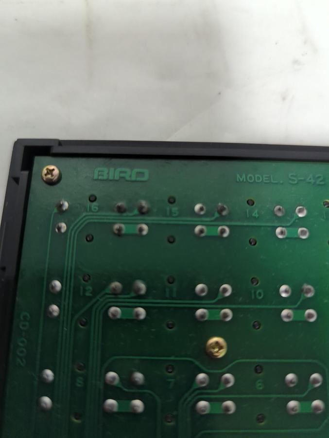 Used BIRD,S-42,KEYPAD SWITCH PRE-OWNED