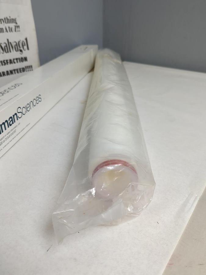 Used PALL GELMAN,SCS92DP43S,SUPORTLIFE CARTRIDGE FILTER 30 INCH-226/FIN SILICONE NEW