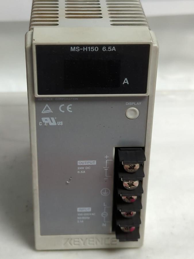 Used KEYENCE,MS-H150,POWER SUPPLY 6.5A PRE-OWNED