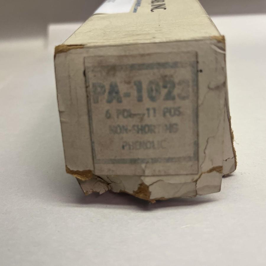 CENTRALAB,PA-1023,MINIATURE ROTARY SWITCH 6 POLE 11 POS