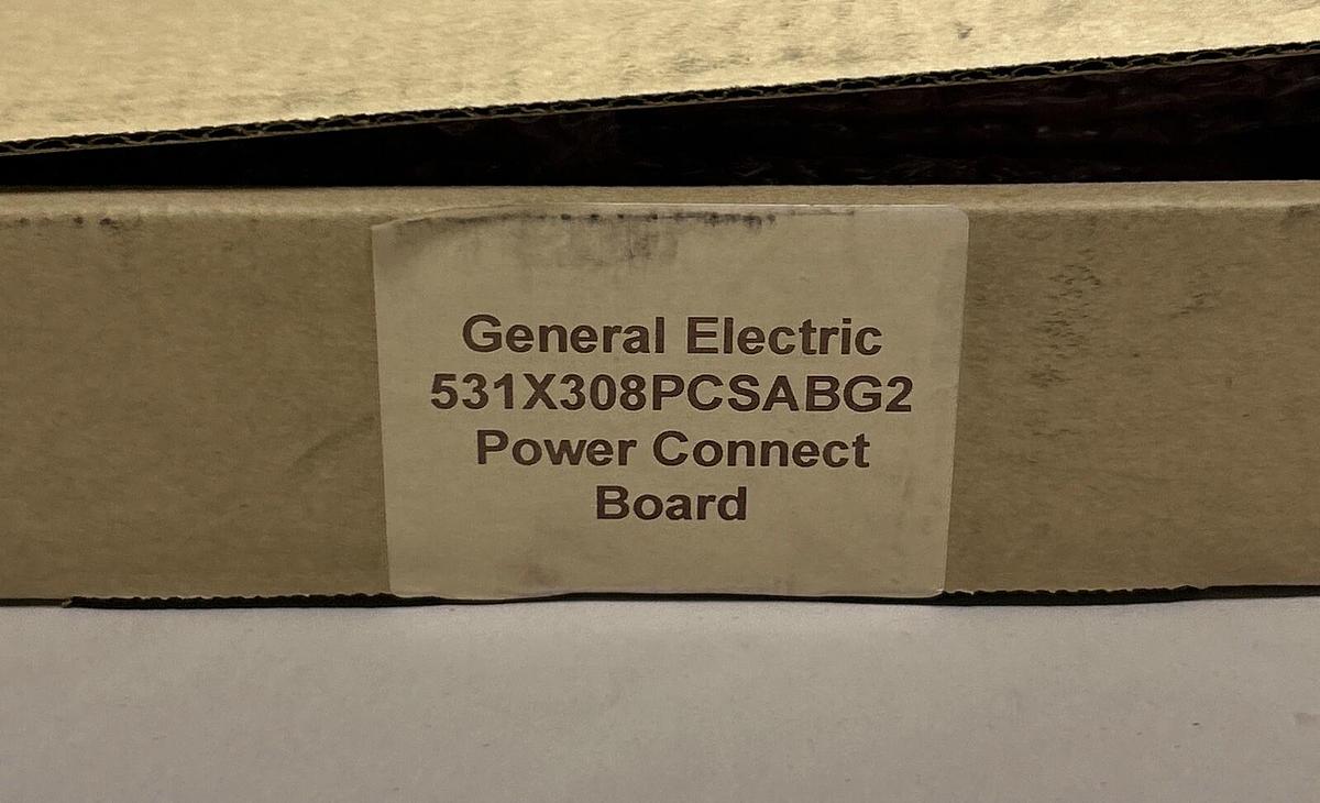 Used GENERAL ELECTRIC,531X308PCSABG2,POWER CONNECTION BOARD NEW