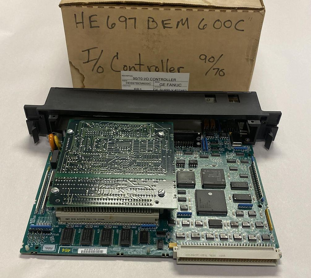 Used HORNER GE Fanuc,HE697BEM600C,SERIES SIX I/O CONTROLLER NEW