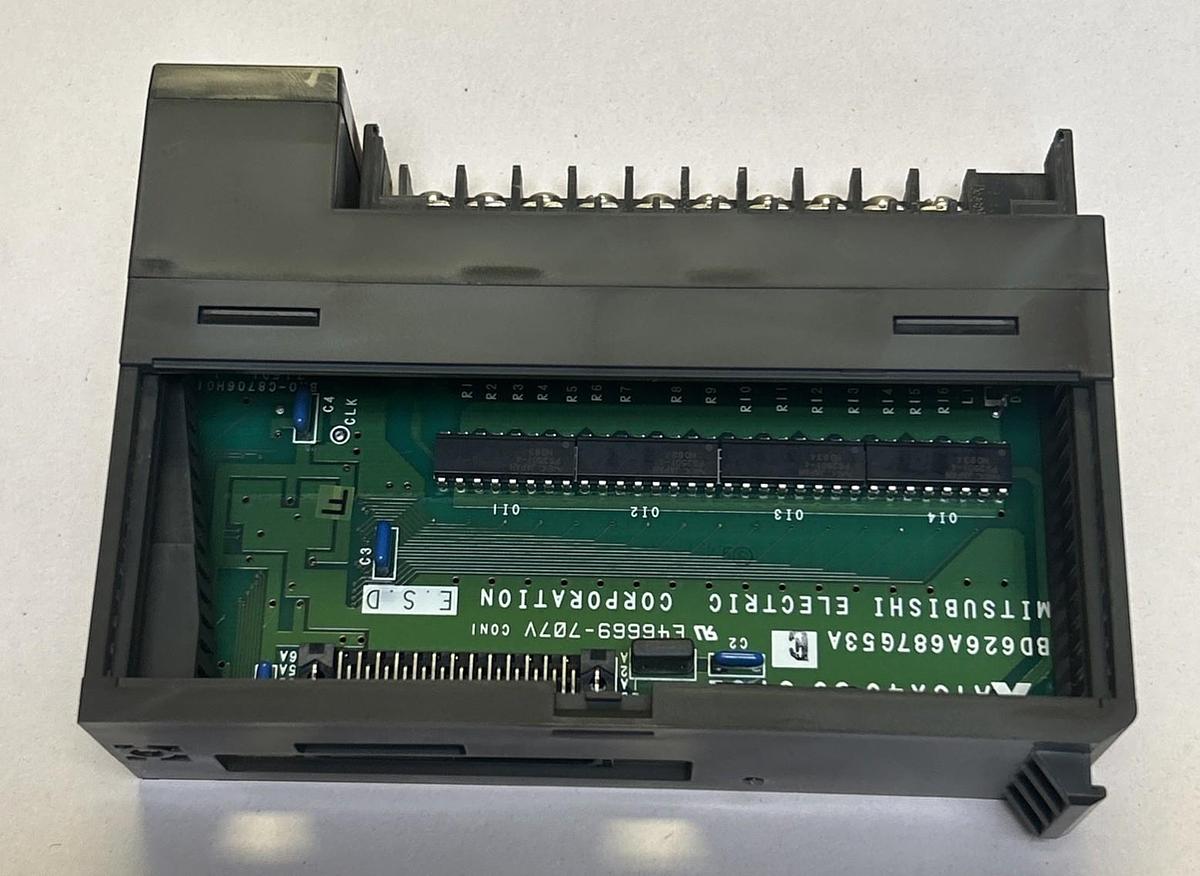 Used MITSUBISHI,A1SX40,INPUT UNIT