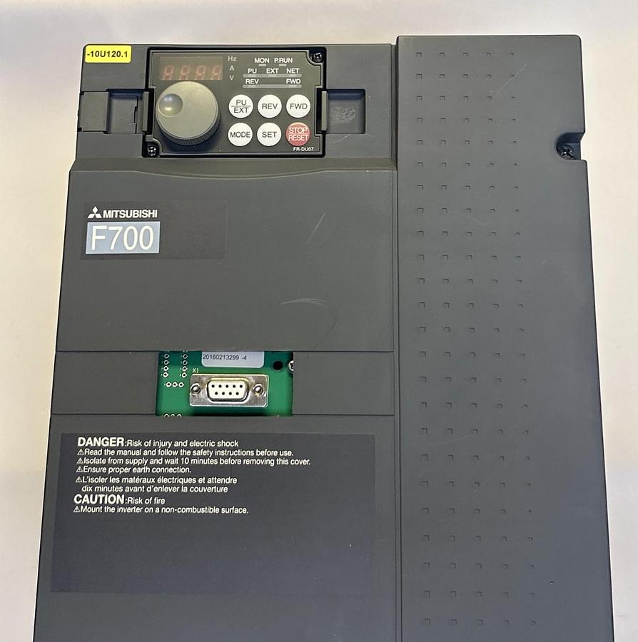 Used MITSUBISHI,FR-F740-00310-EC,AC INVERTER DRIVE VFD 380-480V