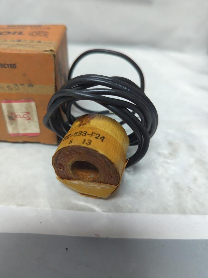 SKINNER,CC633F24,SOLENOID VALVE COIL NOS