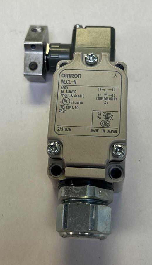 Used OMRON,WLCL-N,LIMIT SWITCH