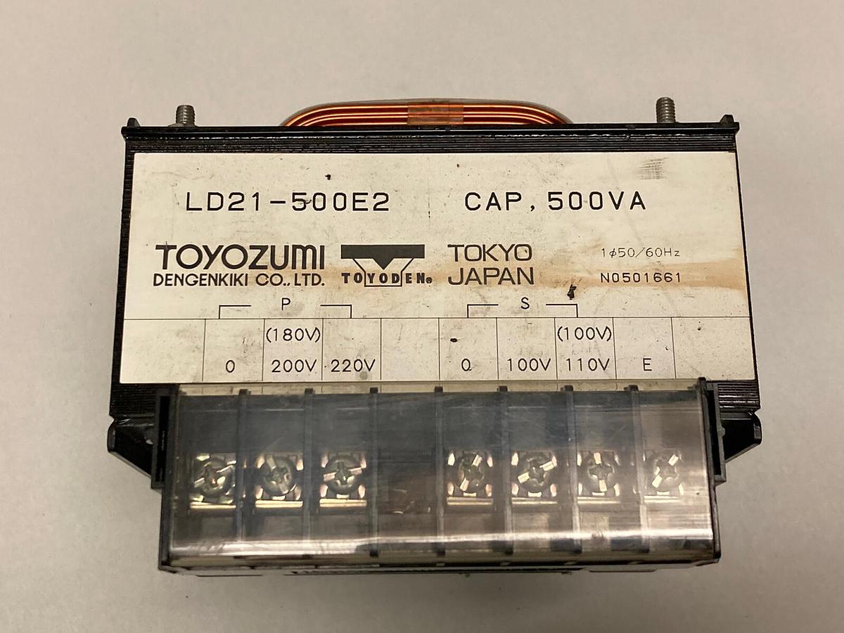 Used Toyozumi Dengenkik,LD21-500E2,500VA Transformer