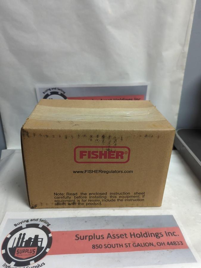 FISHER,R622-4,INDUSTRIAL PRESSURE REGULATOR 1/8 INCH ORIFICE NOS