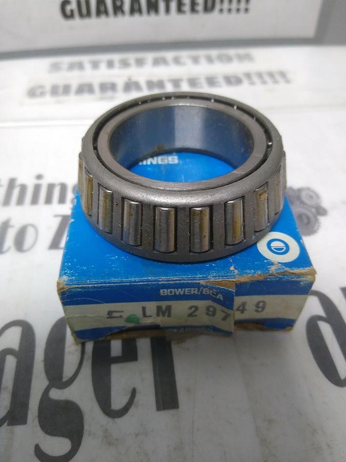 Used BOWER,LM29749,ROLLER BEARING CONE NOS