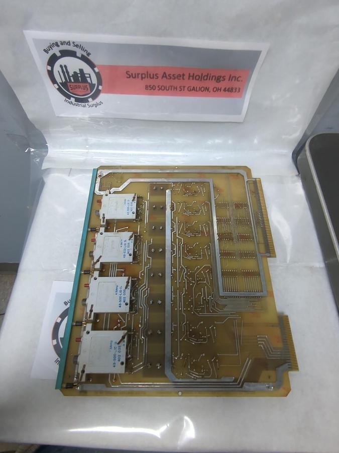 Used BENDIX,223936,S5 OUTPUT VOLTAGE 115 I/F CIRCUIT BOARD PRE-OWNED